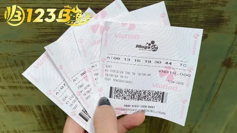 Mega 6/45 nhiều hạng giải thưởng khác nhau